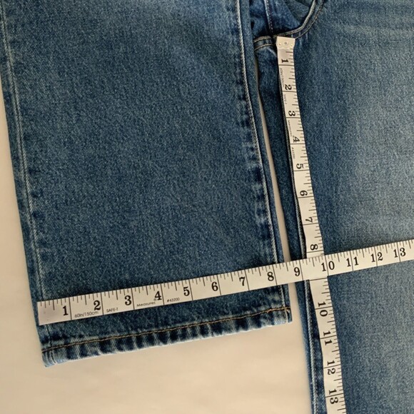 Blank NYC Jeans Size 29 Blue The V Front Baxter Fit Ribcage Straight Leg - Picture 6 of 10